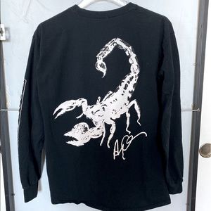 Drake Scorpion tour merch long sleeve shirt